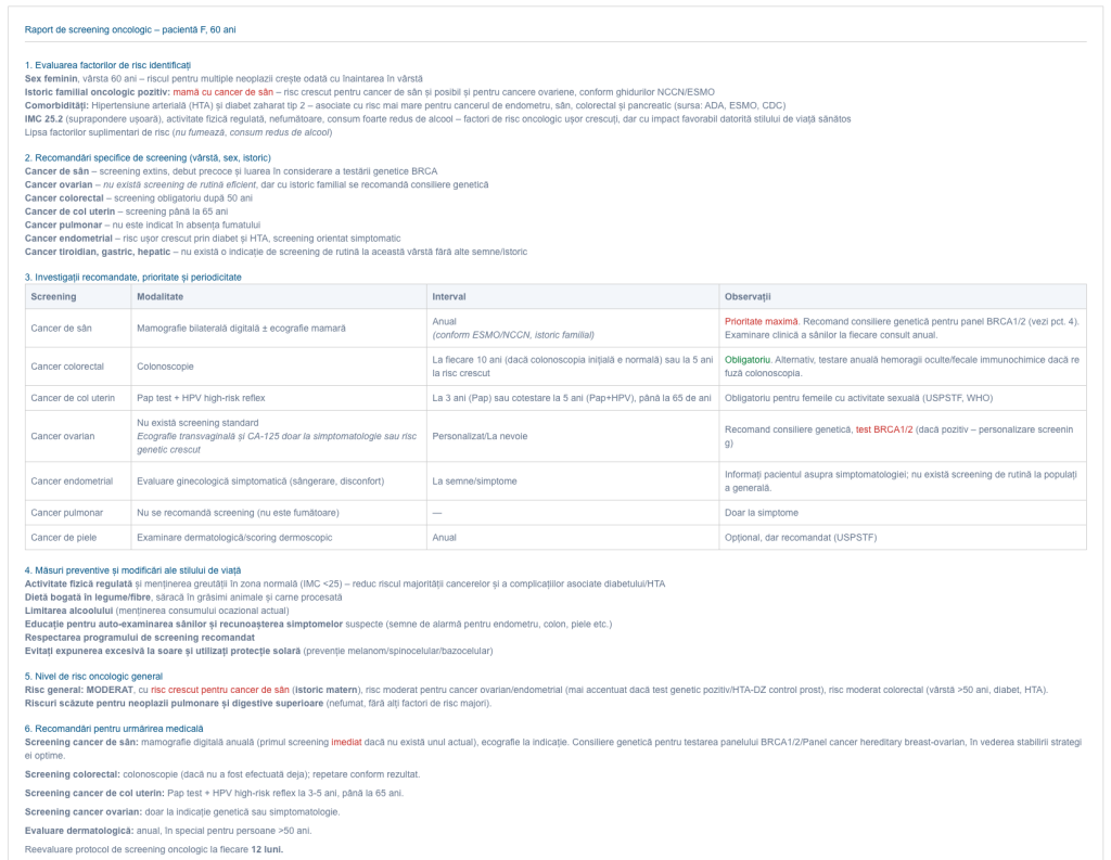 exemplu de screening medical de preventie a cancerului exemplu de screening medical de preventie a cancerului
